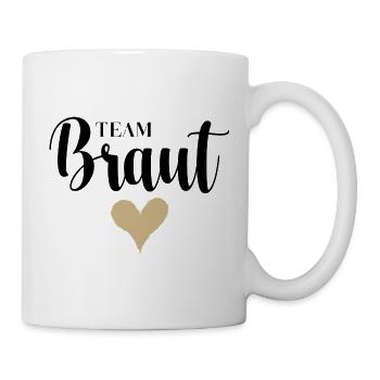 JGA 22 Team Braut - Tasse - Weiß - Rechts