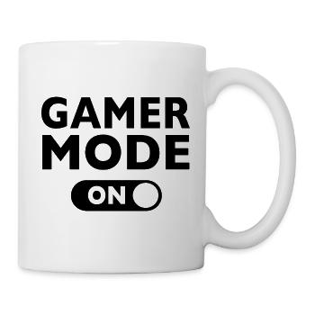 Gamer - Game Mode On - Tasse - Weiß - Rechts