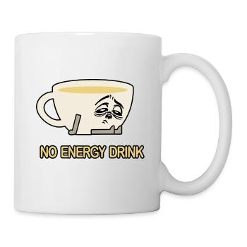 No Energy Drink - Tired - Mug - white - Right