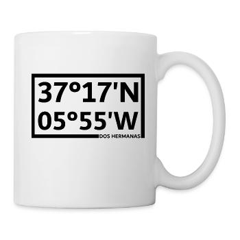 Dos Hermanas Coordonnées - Mug blanc - blanc - Droite