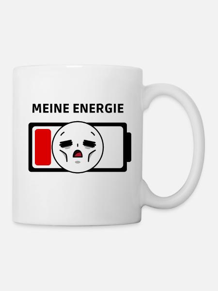 MEINE ENERGIE - Tasse - Weiß