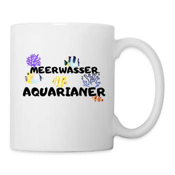 MEERWASSER AQUARIANER - Tasse - Weiß - Rechts