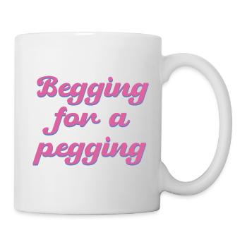 Mendier pour un graphique d’ancrage - Mug blanc - blanc - Droite