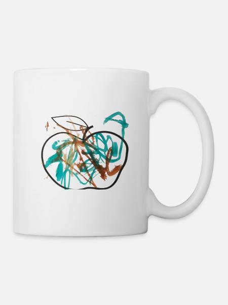 220917 Apple - Tasse - Weiß