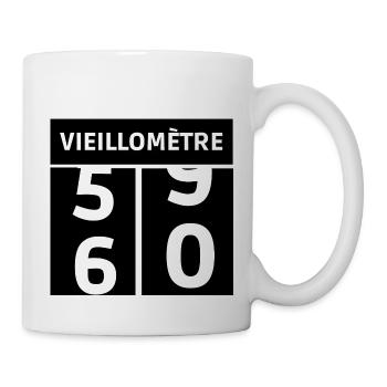 anniversaire 60 ans - Mug blanc - blanc - Droite