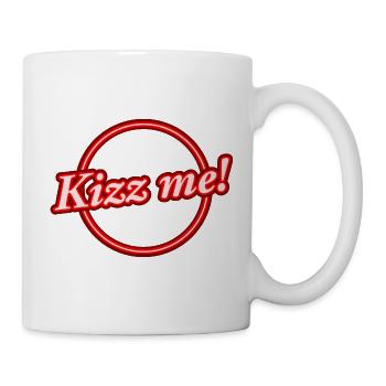 Kizz Me - Mug - white - Right