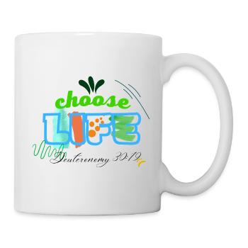 LIFE - Tasse - Weiß - Rechts