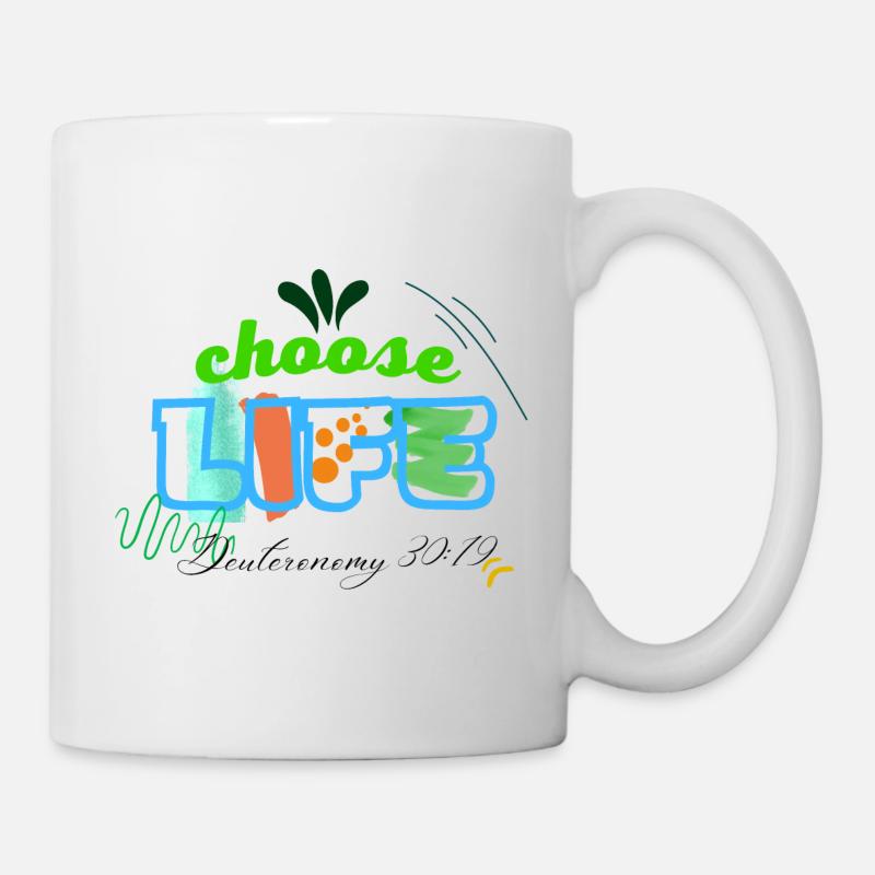 LIFE - Tasse - Weiß