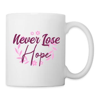 October Rose Hope For All - Mug - white - Right