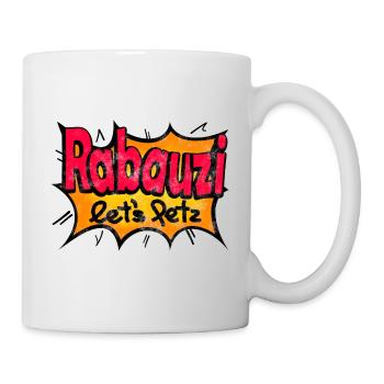Rabauzi lets fetz wild Kind - Tasse - Weiß - Rechts