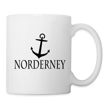 Norderney Anchor - Mug - white - Right