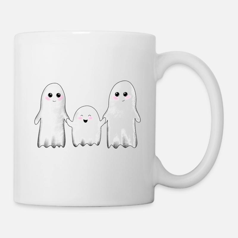 Famille Ghost - Mug blanc - blanc