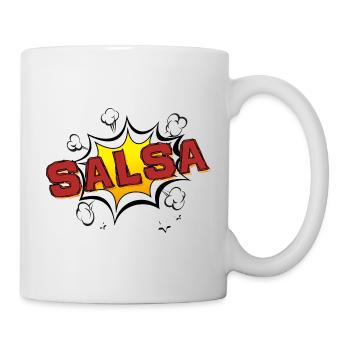 Salsa Boom - Tasse - Weiß - Rechts