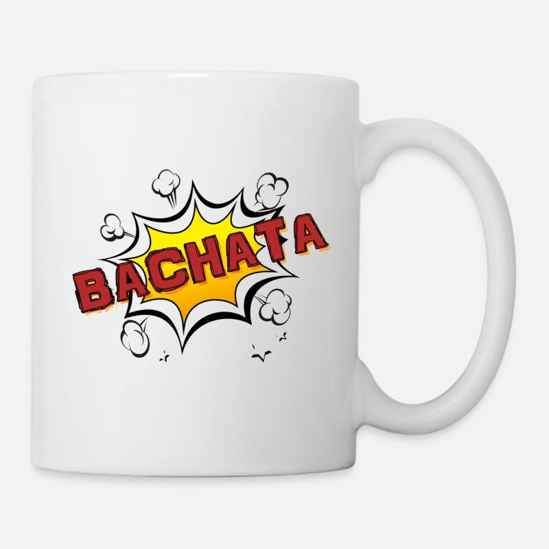 Bachata Boom - Tasse - Weiß