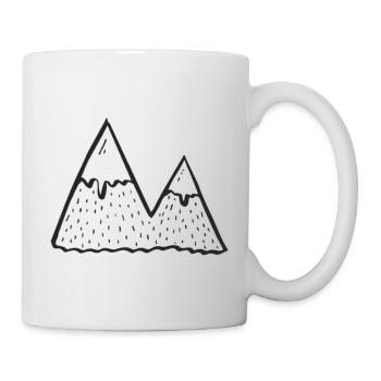 Mountains - Mug - white - Right
