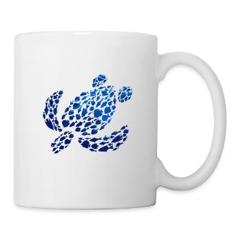 Water Turtle Sea Ocean Animals Turtle - Mug - white - Right