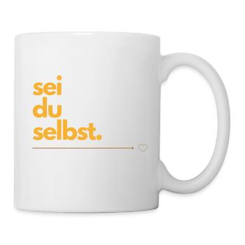 sei du selbst - Tasse - Weiß - Rechts