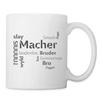 Jugendwörter 2022 - Tasse - Weiß - Rechts