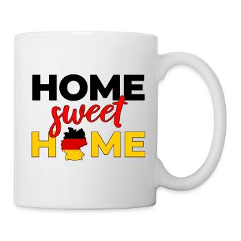Deutschland Home Heimat Deutscher Germany - Tasse - Weiß - Rechts