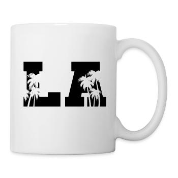 LA Palmen Los Angeles - Tasse - Weiß - Rechts