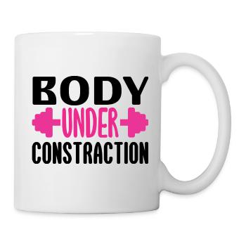 Body under contraction - Mug - white - Right