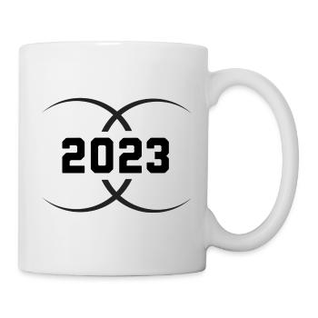 Geburtsjahr Made in 2023 - Tasse - Weiß - Rechts