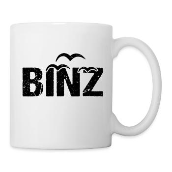 Binz Möwen Ostsee Seebad Binz - Tasse - Weiß - Rechts
