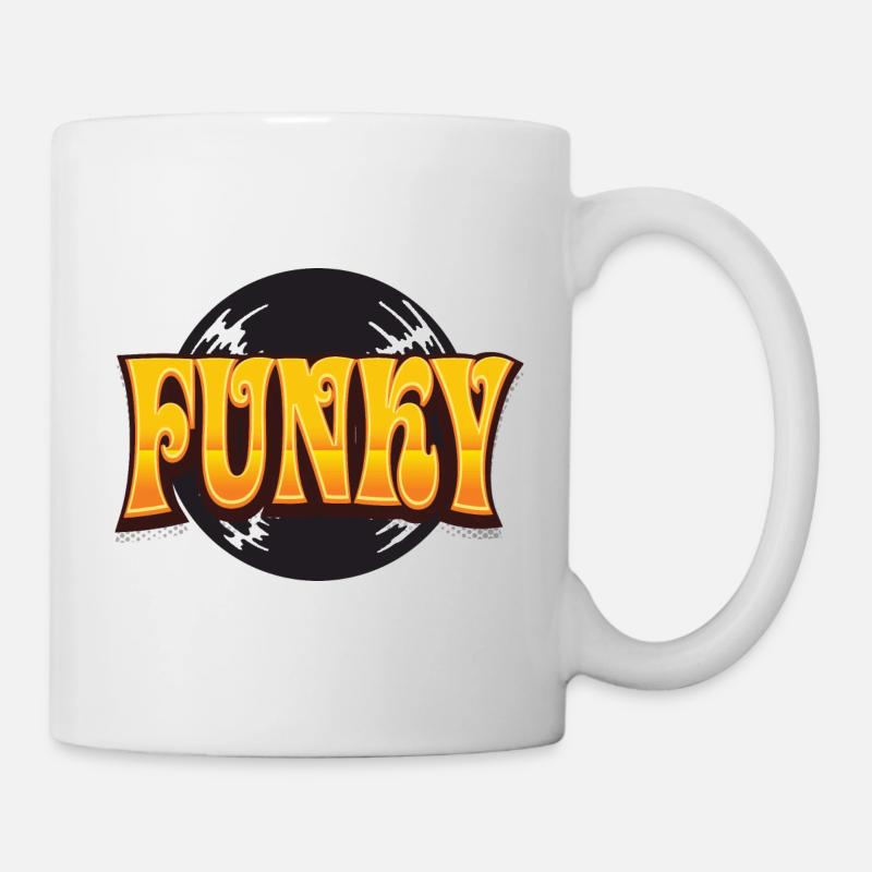 Musique funky - Mug blanc - blanc