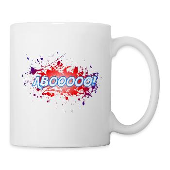 ABOOOO! - Tasse - Weiß - Rechts