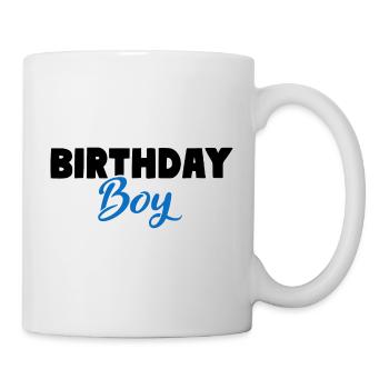 Birthday Boy Jungen Geburtstag - Tasse - Weiß - Rechts