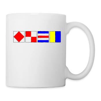 FoxtrottUniformCharlieKilo Plain - Tasse - Weiß - Rechts