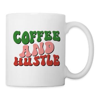 Café et agitation - Mug blanc - blanc - Droite