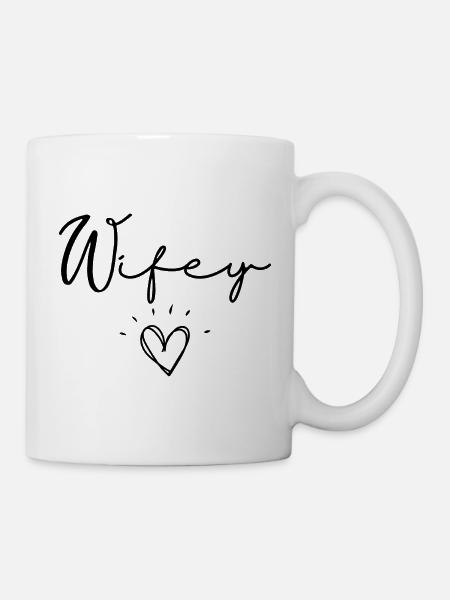 Ehefrau - Tasse - Weiß