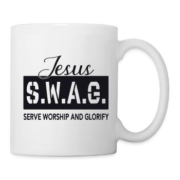 Jesus Swag - Mug - white - Right