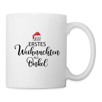 Erstes Weihnachten als Onkel - Tasse - Weiß - Rechts