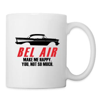 BEL AIR ME REND HEUREUX TOI PAS TELLEMENT - Mug blanc - blanc - Droite