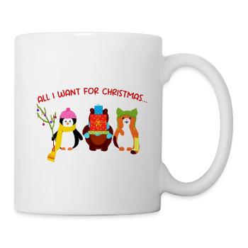 Weihnachts-Besties - Tasse - Weiß - Rechts