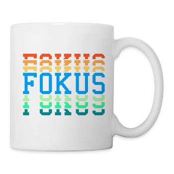 Fokus - Tasse - Weiß - Rechts