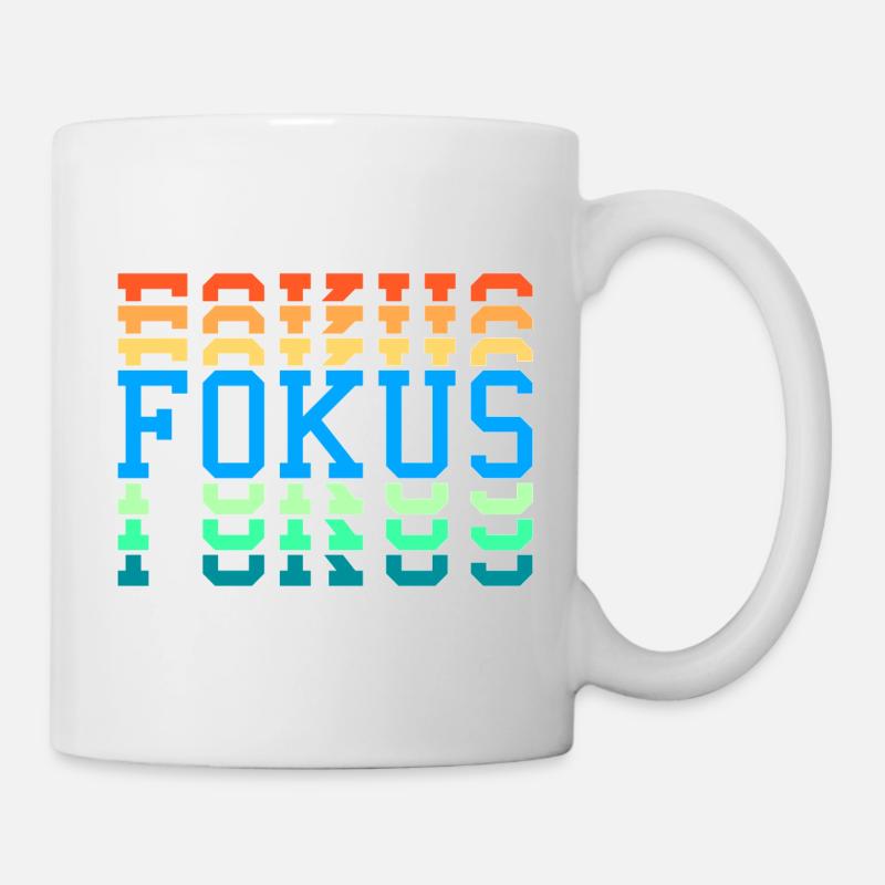 Fokus - Tasse - Weiß