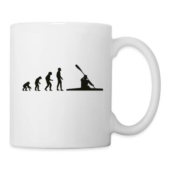 Canoë Evolution noir - Mug blanc - blanc - Droite