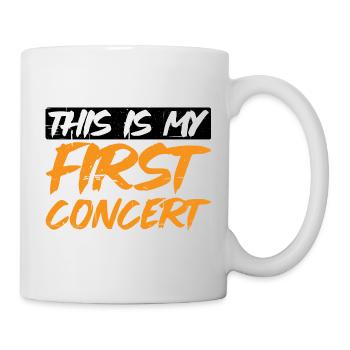 This Is My First Concert 37 - Mug - white - Right