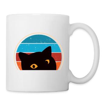 Funny Cat Look - Mug - white - Right