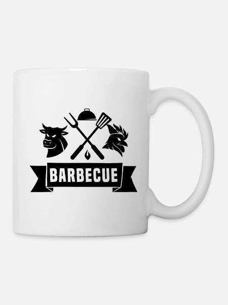Barbecue - Tasse - Weiß