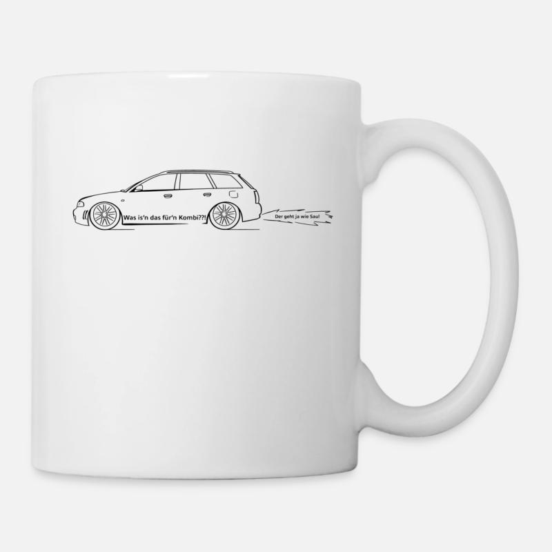 Was is'n das für'n Kombi??! - Tasse - Weiß