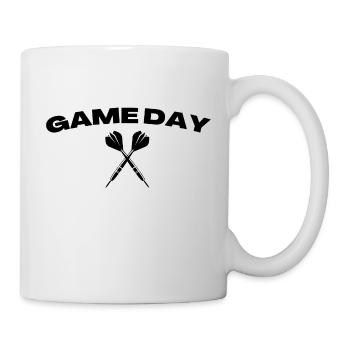 Game Day Dart Sport - Tasse - Weiß - Rechts