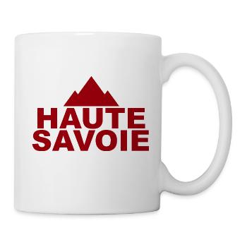 Montagne Haute Savoie - Mug blanc - blanc - Droite