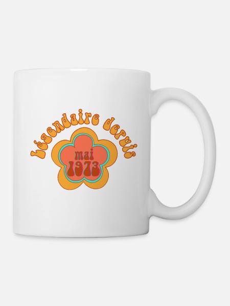 Legendär Seit Mai 1973 Geboren Geburtstag - Tasse - Weiß