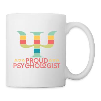 Proud Psychologist- mit Elemente der Psychologie - Tasse - Weiß - Rechts