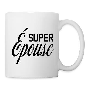 Super épouse cadeau - Mug blanc - blanc - Droite