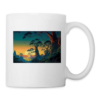 Verzauberte Natur - Tasse - Weiß - Rechts